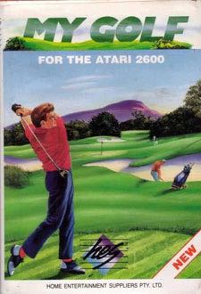 My Golf - Atari 2600 video game collectible - Main Image 2
