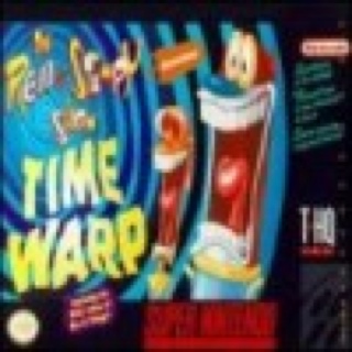 The Ren & Stimpy Show Time Warp - Nintendo Super Nintendo Entertainment System (SNES) video game collectible - Main Image 1