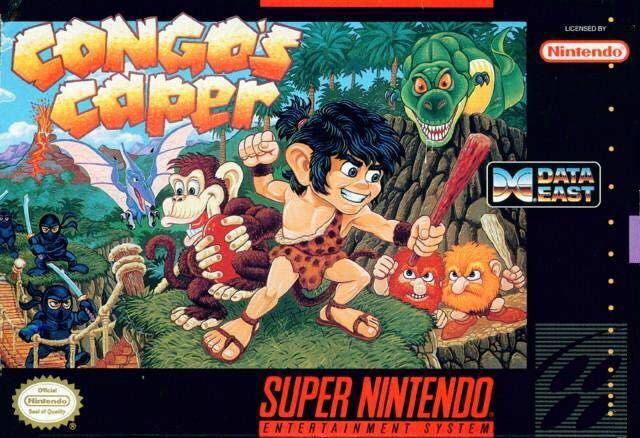 Congo’s Caper - Nintendo Super Nintendo Entertainment System (SNES) (Data East - 2) video game collectible - Main Image 1