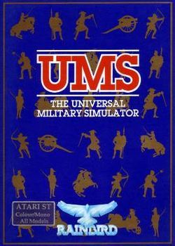 The Universal Military Simulator - Atari ST video game collectible - Main Image 1