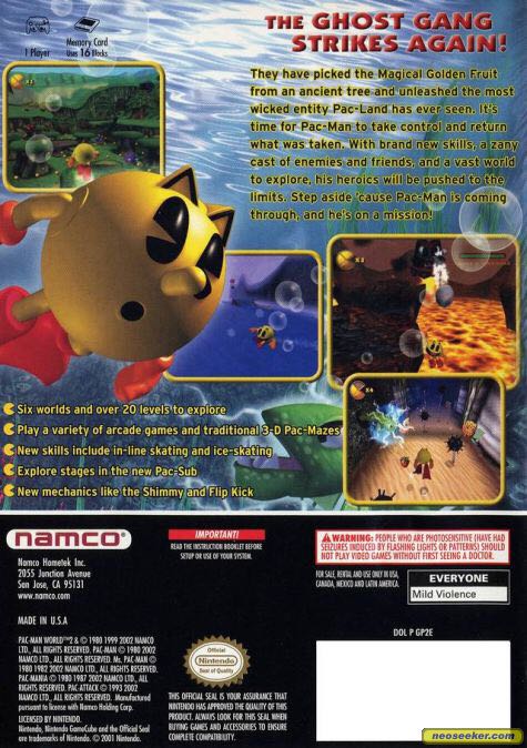 Pacman World 2 - Sony PlayStation 2 (PS2) video game collectible - Main Image 2