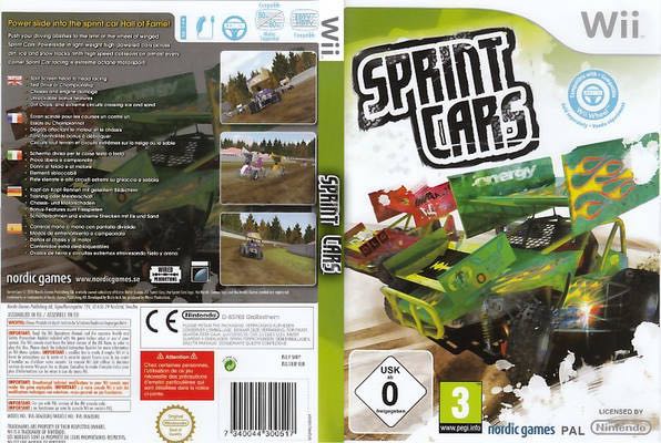 Sprint Cars - Nintendo Wii video game collectible - Main Image 2