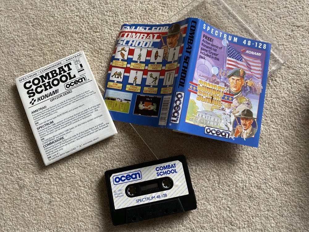 Combat School - Sinclair ZX Spectrum (Erbe - 1) video game collectible [Barcode 5013156011917] - Main Image 3