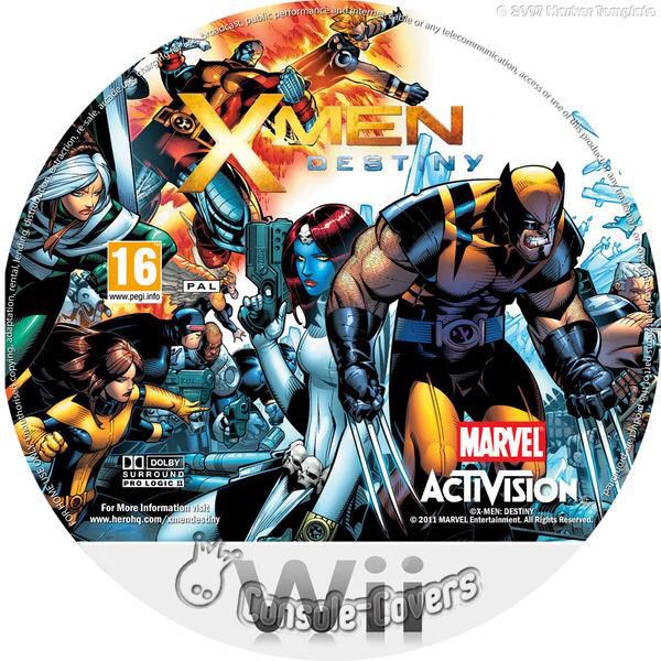 X-Men - Destiny - Nintendo Wii (Activision Publishing Inc. - 1) video game collectible [Barcode 047875841208] - Main Image 2