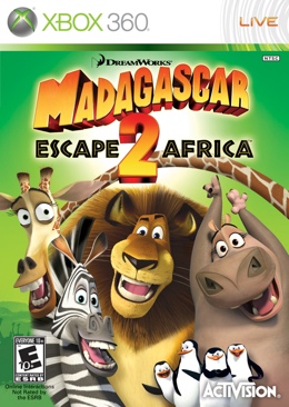 Мадагаскар 2 - Microsoft Xbox 360 video game collectible [Barcode 4823553120850] - Main Image 1