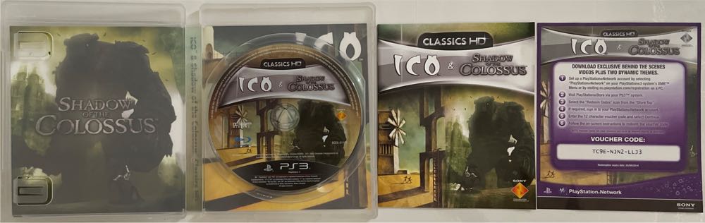 ICO & Shadow of the Colossus Classics HD - Sony PlayStation 3 (PS3) (SCEE - 1) video game collectible [Barcode 711719135197] - Main Image 3