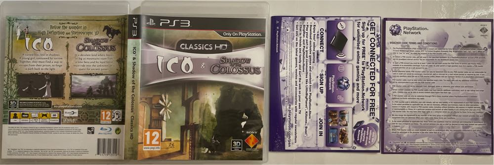 ICO & Shadow of the Colossus Classics HD - Sony PlayStation 3 (PS3) (SCEE - 1) video game collectible [Barcode 711719135197] - Main Image 4