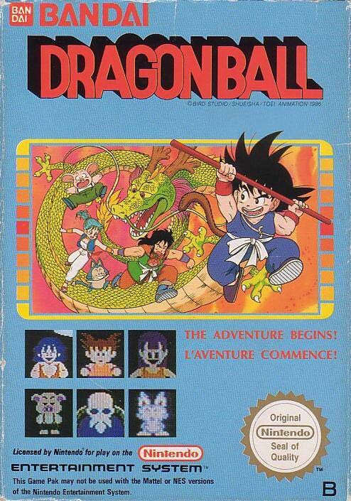 Dragonball - Nintendo Entertainment System (NES) (Bandai - 1) video game collectible - Main Image 1