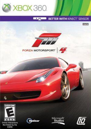Forza Motorsport 4 - Microsoft Xbox 360 (Microsoft Studios - 1-2) video game collectible - Main Image 1