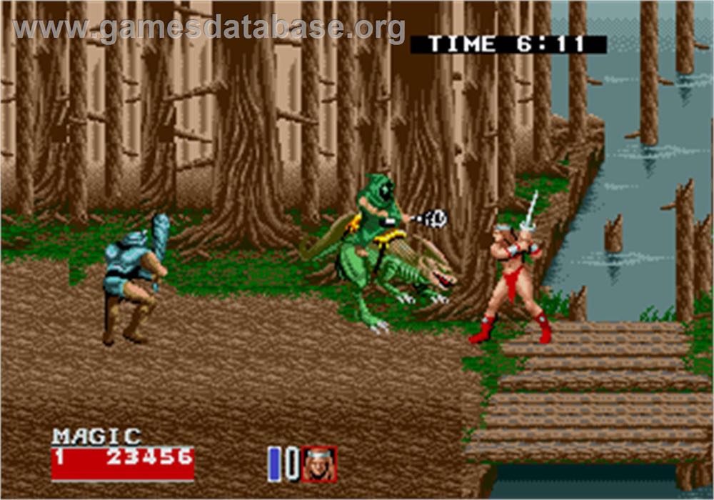 Golden Axe 2 - Sega Genesis (Mega Drive) video game collectible - Main Image 3