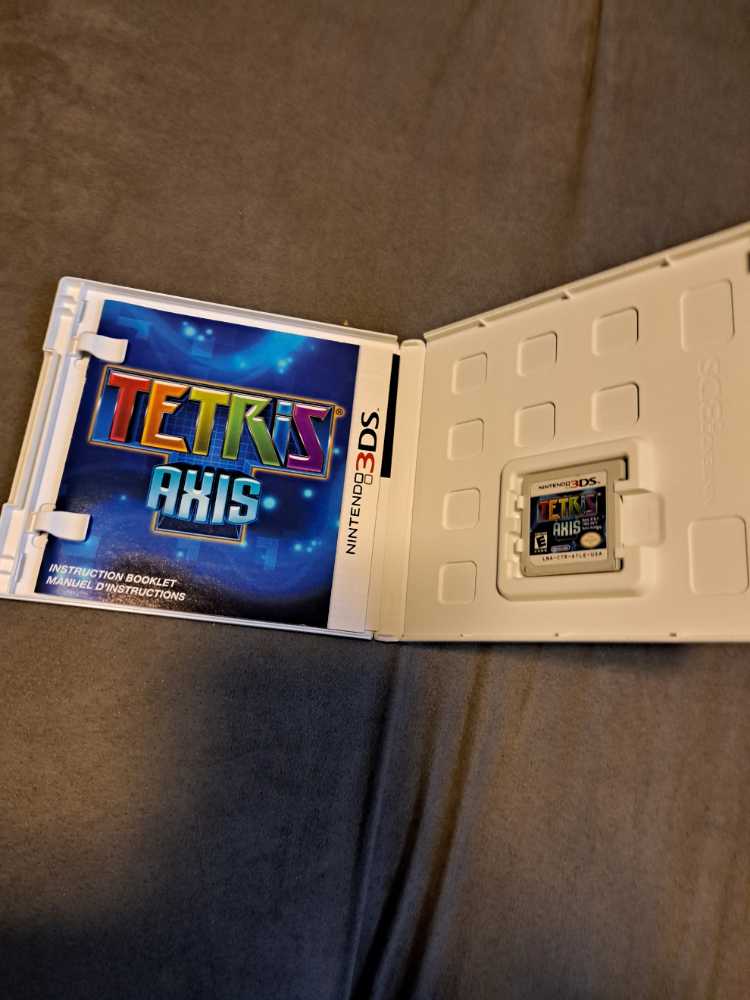 3DS: Tetris Axis - Nintendo 3DS (Nintendo - 8) video game collectible [Barcode 045496741815] - Main Image 3