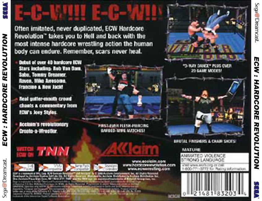 Hardcore Ecw Revolution - Nintendo 64 (N64) video game collectible - Main Image 2