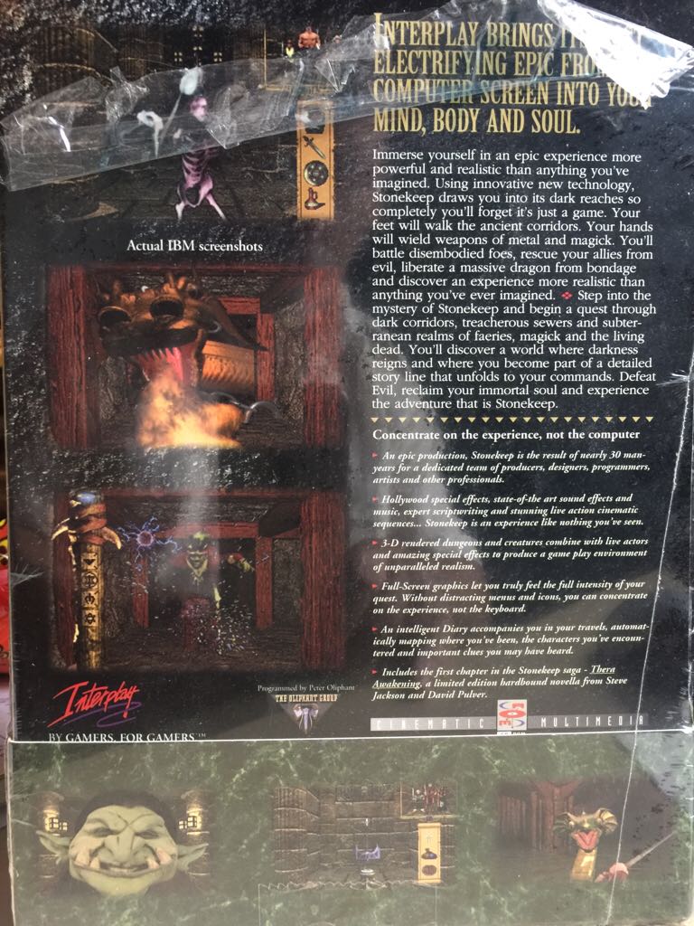 Stonekeep - PC (Interplay - 1) video game collectible [Barcode 040421132645] - Main Image 2