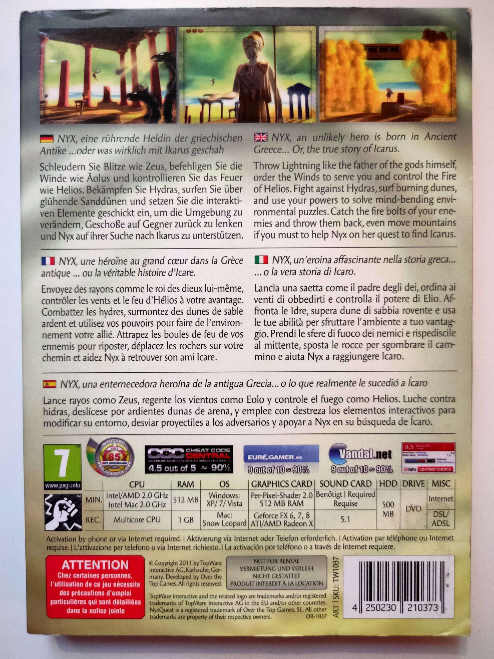 NyxQuest: Kindred Spirits - PC (1) video game collectible [Barcode 4250230210373] - Main Image 2