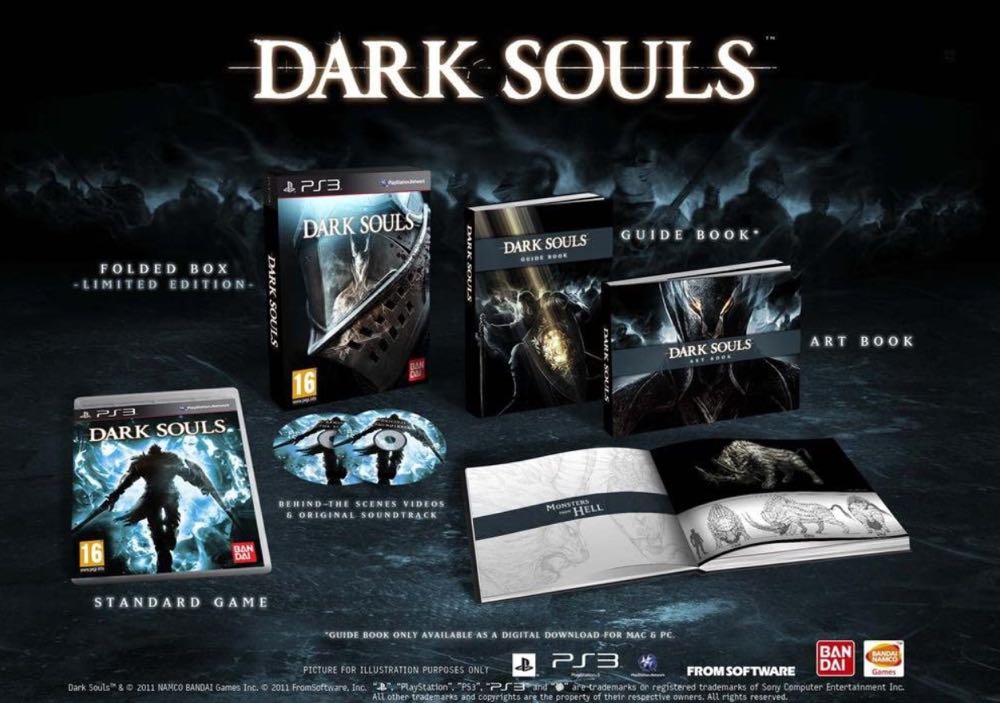 Dark Souls Limited Edition - Sony PlayStation 3 (PS3) (Bethesda Softworks - 4) video game collectible [Barcode 3391891956369] - Main Image 3