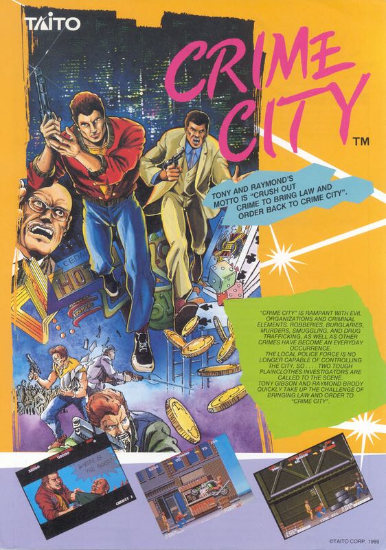 Crime City - Arcade video game collectible - Main Image 1