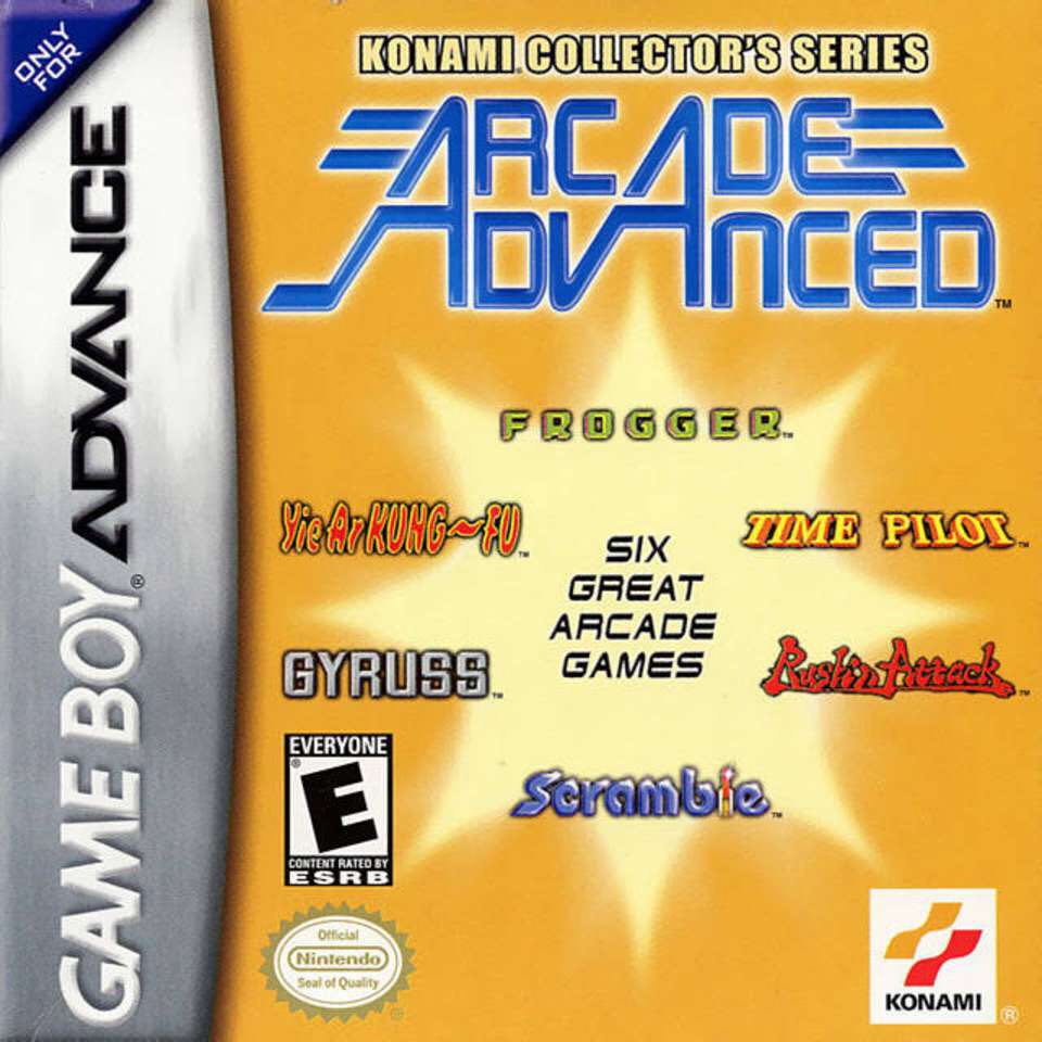 Konami Collector’s Series: Arcade Advanced - Nintendo Game Boy Advance (GBA) (Konami - 1) video game collectible - Main Image 2