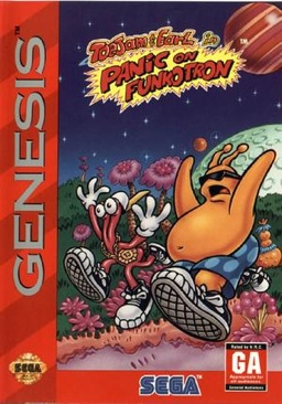 Toe Jam & Earl In Panic On Funkotron - Nintendo Wii Virtual Console video game collectible - Main Image 1