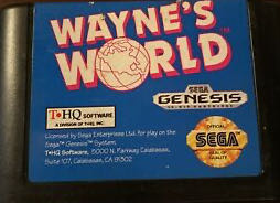 Wayne’s World - Sega Genesis (Mega Drive) (THQ - 1) video game collectible [Barcode 719575040037] - Main Image 3