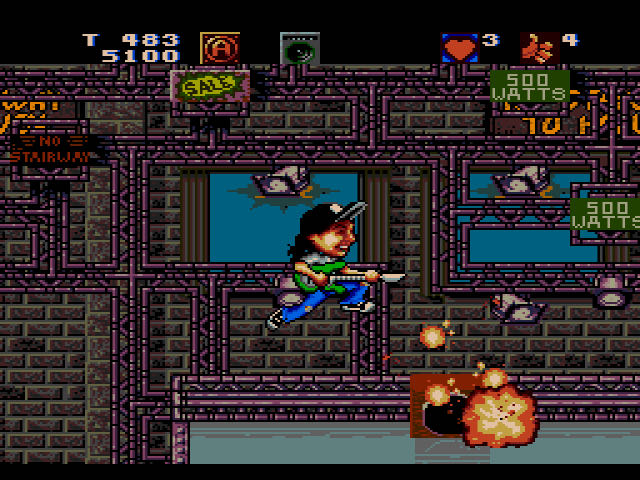 Wayne’s World - Sega Genesis (Mega Drive) (THQ - 1) video game collectible [Barcode 719575040037] - Main Image 4