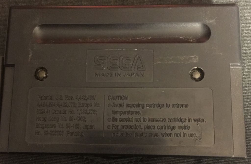 Aero The Acro-Bat - Sega Genesis (Mega Drive) video game collectible - Main Image 2