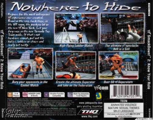 WWF SMACKDOWN! 2 - Sony PlayStation video game collectible [Barcode 4005209035248] - Main Image 2