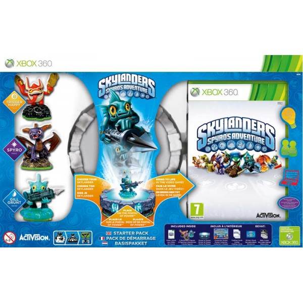 Skylanders Spyro’s Adventure - Microsoft Xbox 360 (Activision - 1-2) video game collectible [Barcode 5030917097942] - Main Image 2
