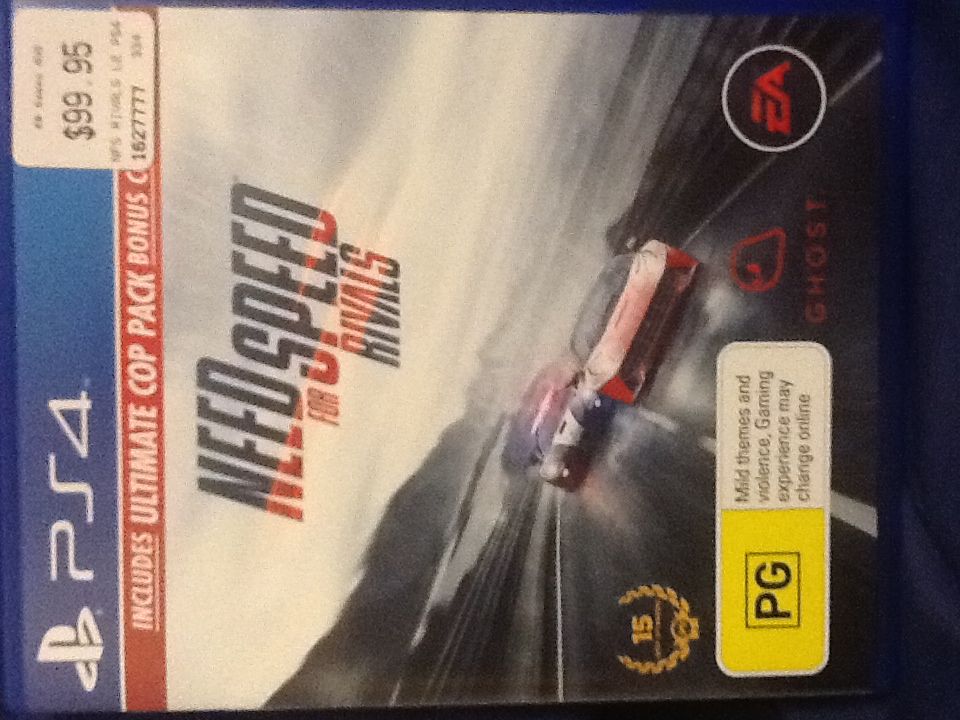 Need For Speed - Rivals - Sony PlayStation 4 (PS4) (Ghost - 1) video game collectible [Barcode 5030930112721] - Main Image 1