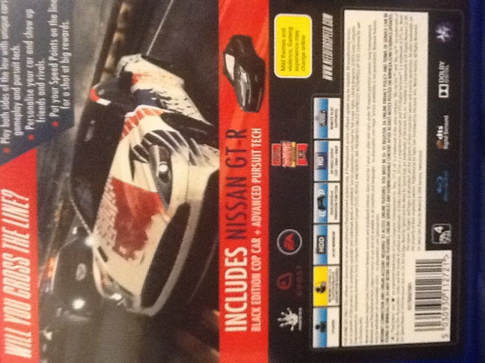 Need For Speed - Rivals - Sony PlayStation 4 (PS4) (Ghost - 1) video game collectible [Barcode 5030930112721] - Main Image 2