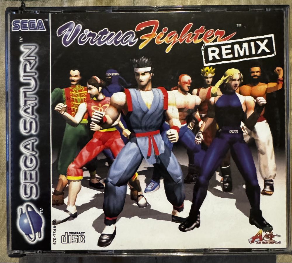 Virtua Fighter Remix - Sega Saturn (Sega - 1-2) video game collectible [Barcode 010086810233] - Main Image 4