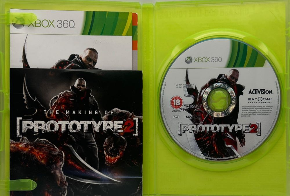 Prototype 2 (Slip Cover) - Microsoft Xbox 360 video game collectible [Barcode 5030917109041] - Main Image 4