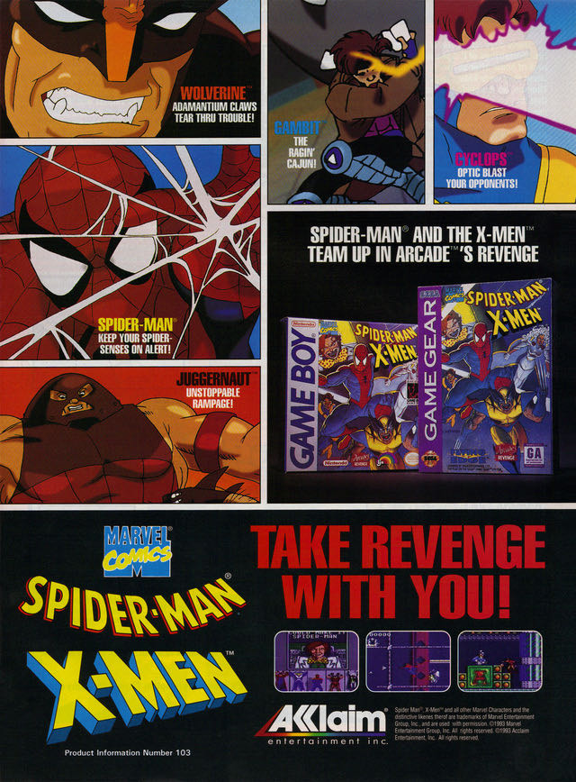 Spider-Man / X-Men: Arcade’s Revenge - Sega Mega Drive (Flying Edge - 1) video game collectible [Barcode 741062111173] - Main Image 3