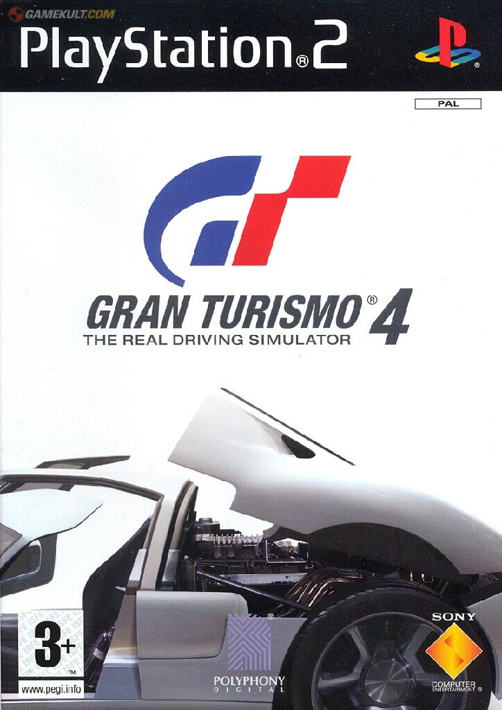 Grand Turismo 4 - Sony PlayStation 2 (PS2) video game collectible - Main Image 1