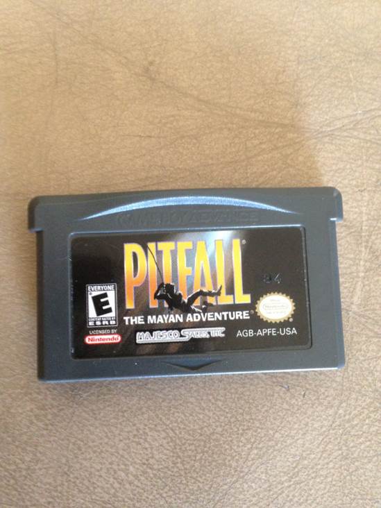 Pitfall The Mayan Adventure - Nintendo Game Boy Advance (GBA) video game collectible - Main Image 1