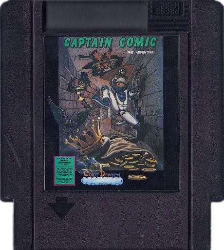 Adventures of Captain Comic - Nintendo Entertainment System (NES) video game collectible - Main Image 3