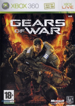 Gears Of War - Microsoft Xbox 360 (Microsoft Game Studio - 2) video game collectible [Barcode 882224260145] - Main Image 1
