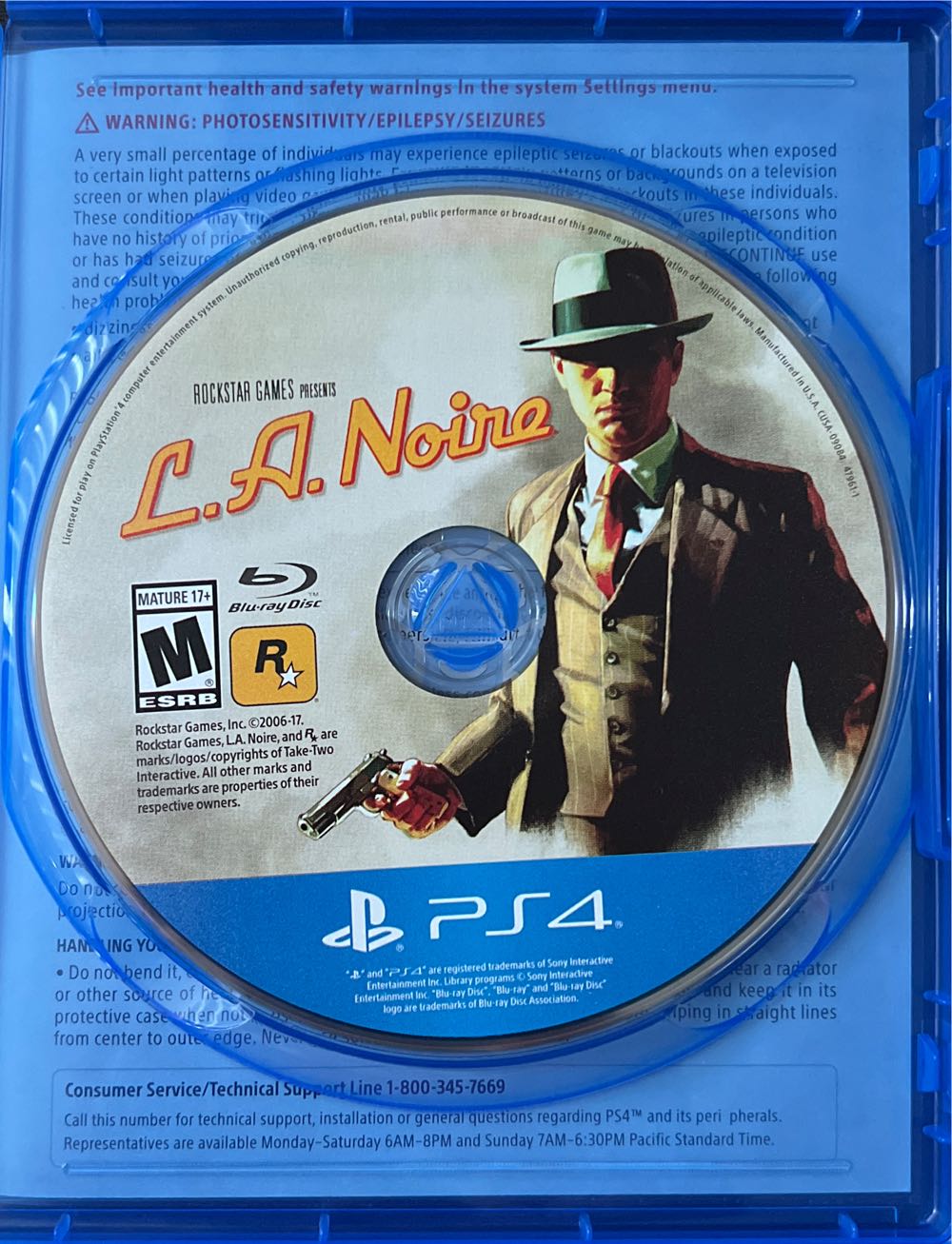 L.A Noire - Sony PlayStation 4 (PS4) (Rockstar - 1) video game collectible [Barcode 710425570209] - Main Image 3