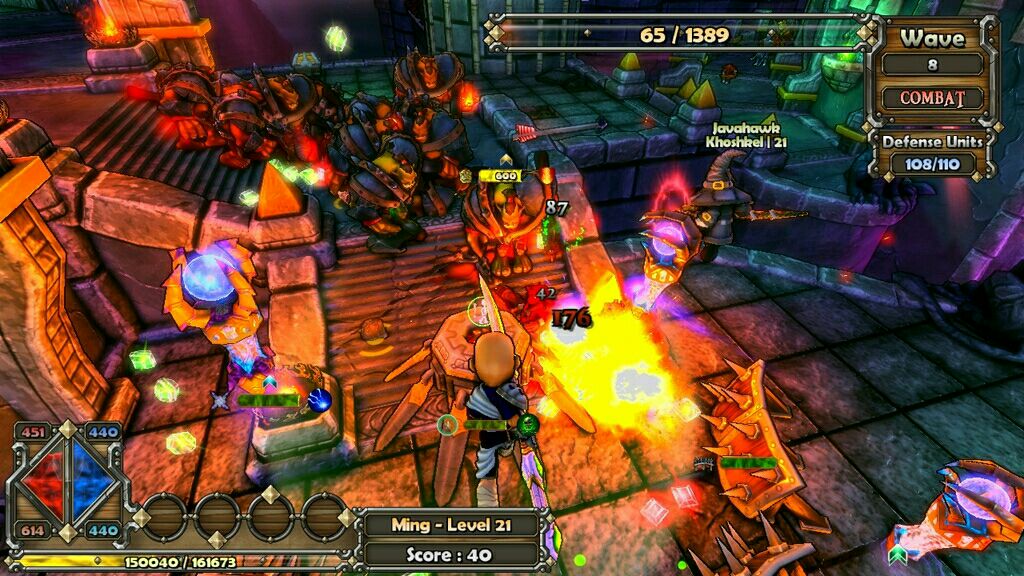 Dungeon Defenders - Microsoft Xbox 360 video game collectible - Main Image 2