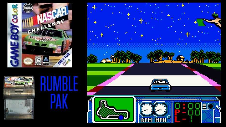 Nascar Challenge - Nintendo Game Boy Color video game collectible - Main Image 2