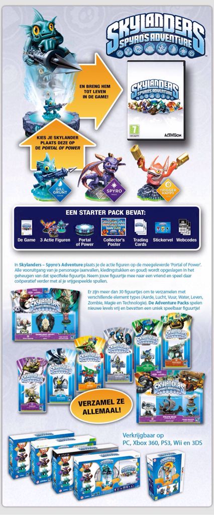 Skylanders: Spyro’s Adventure - Nintendo 3DS (Activision Blizzard - 1) video game collectible [Barcode 5030917097997] - Main Image 2