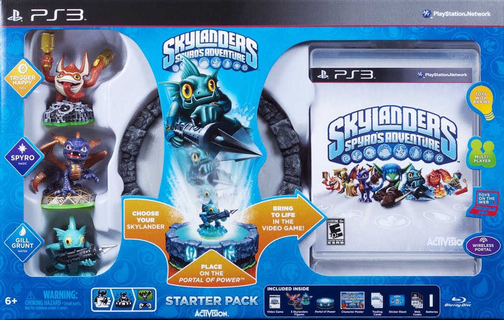Skylanders: Spyro’s Adventure - Sony PlayStation 3 (PS3) (Activision - 2) video game collectible - Main Image 2