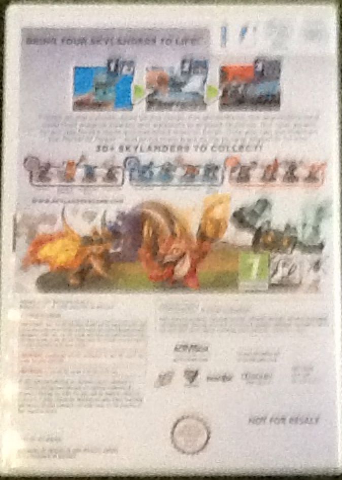 Skylanders: Spyro’s Adventure - Nintendo Wii video game collectible - Main Image 2