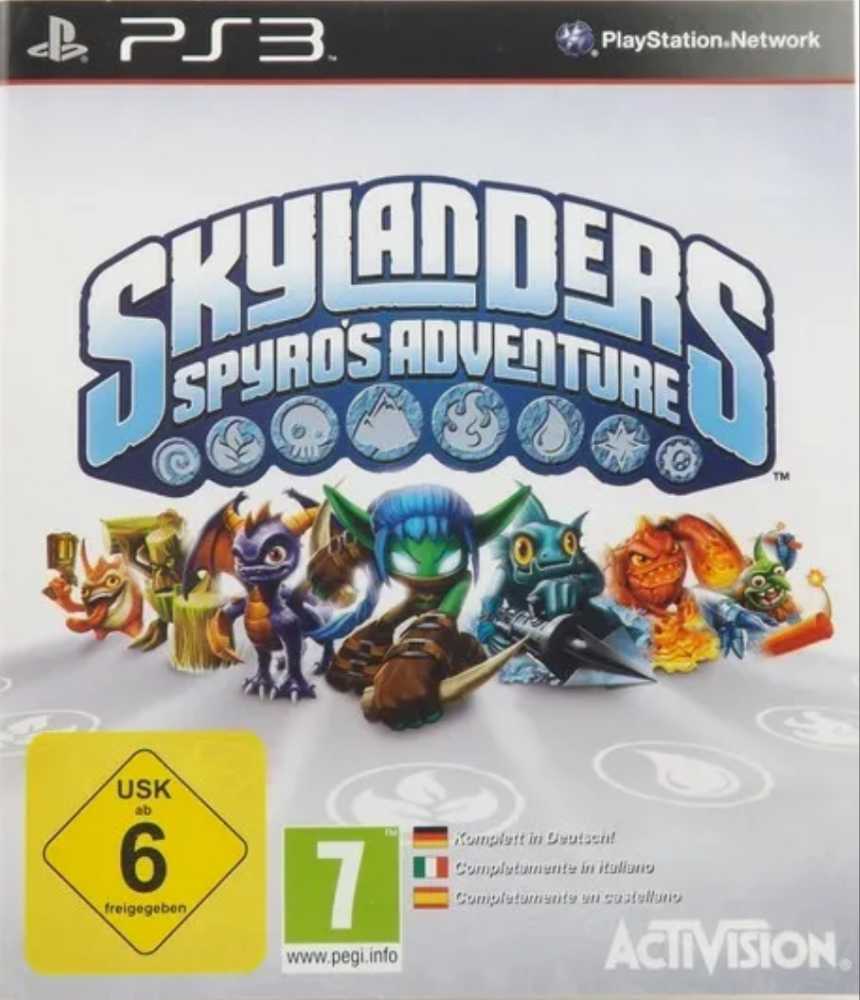 Skylanders: Spyro’s Adventure - Sony PlayStation 3 (PS3) (Activision - 1-2) video game collectible - Main Image 3