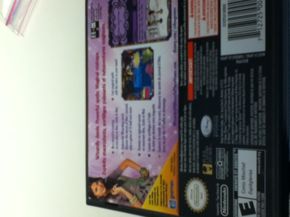 Wizards Of Waverly Place - Nintendo DS (Ds Nintendo - 2) video game collectible [Barcode 712725004811] - Main Image 2