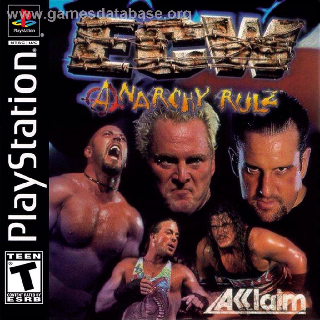 ECW: Anarchy Rulz - Sony PlayStation (Akklaim - 2) video game collectible - Main Image 2