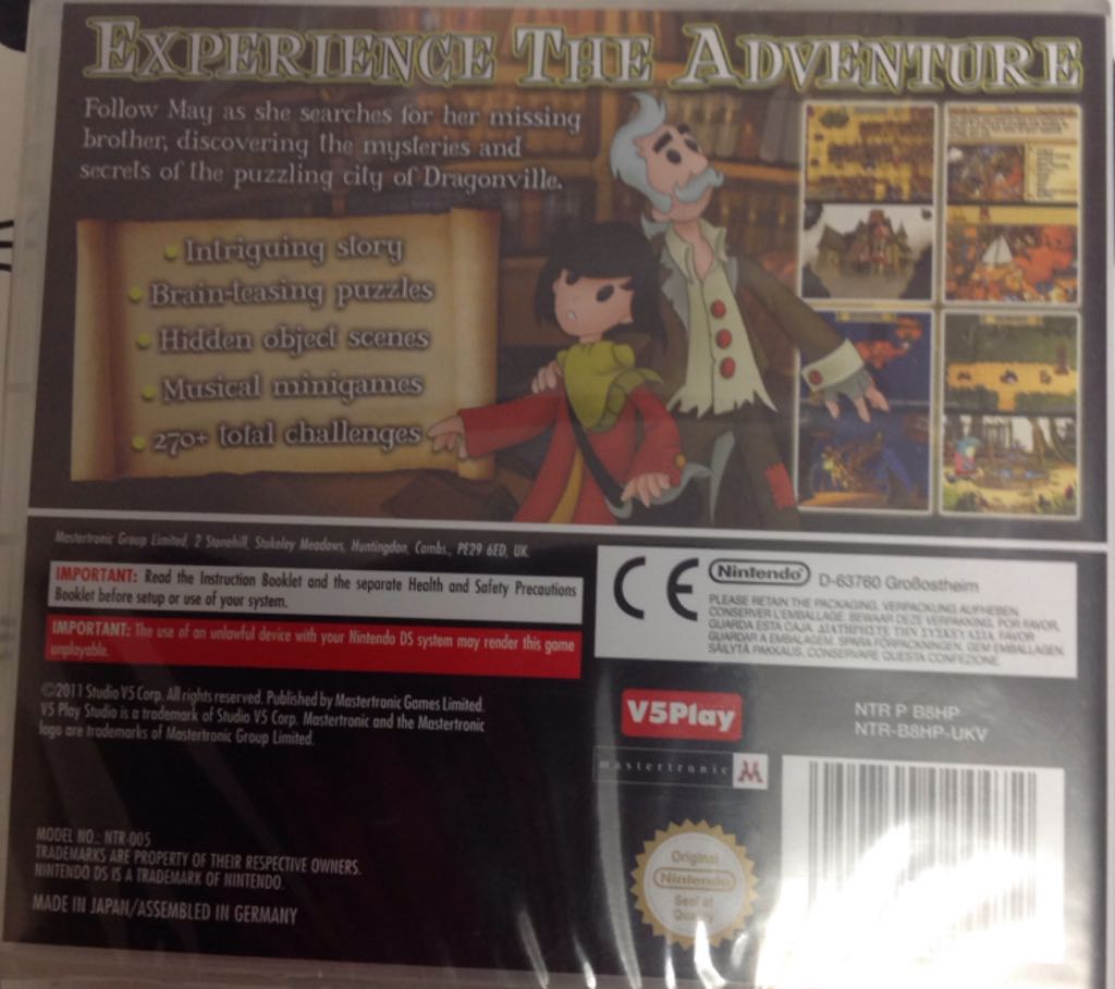 May’s Mystery: Forbidden Memories - Nintendo DS video game collectible [Barcode 5050740024472] - Main Image 2