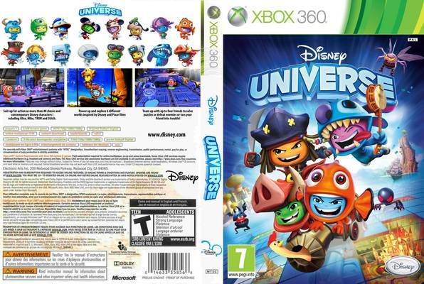 Disney Universe - Sony PlayStation 3 (PS3) (Disney Interactive Studios - 4) video game collectible [Barcode 712725021931] - Main Image 2