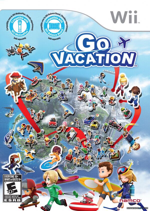 Go Vacation - Nintendo Wii video game collectible - Main Image 1