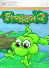 Frogger 2 - Microsoft Xbox 360 (Backwards compatible - 1 Local, 2-4 Online) video game collectible - Main Image 1