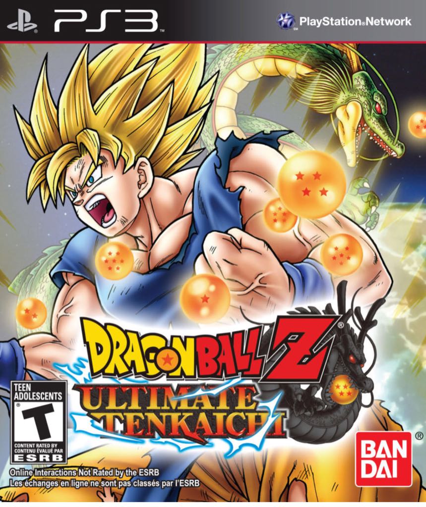 Dragon Ball Z Ultimate Tenkaichi - Sony PlayStation 3 (PS3) video game collectible [Barcode 722674111294] - Main Image 1